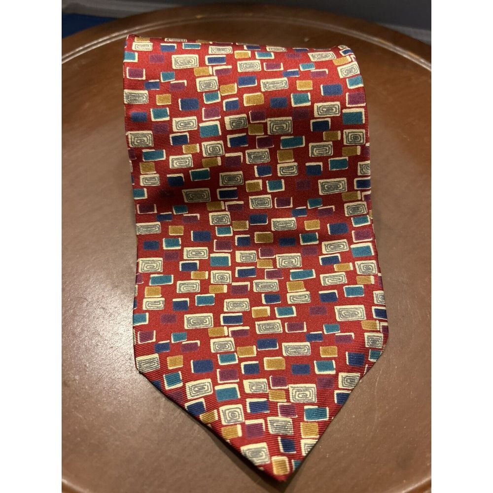 Harve Benard Tie Abstract Geometric Silk Necktie - Men's Classic